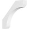 Ekena Millwork 3"W x 18"D x 18"H Standard Legacy Architectural Grade PVC Knee Brace BRCP03X18X18LGY - alternate 1